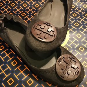 Tory Burch Reva Suede Flats